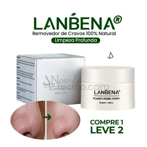 Lanbena® - Removedor de Cravos 100% Natural Limpeza Profunda (Compre 1, Leve 2)