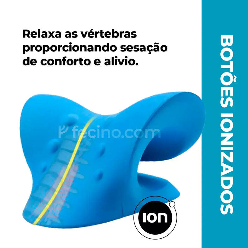 NeckFlex® - Travesseiro para Alongar a Cervical e Eliminar as Dores no Pescoço