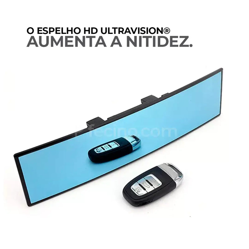 RetroMax® - Espelho Retrovisor Panorâmico Universal (+ Mini Rastreador GPS de Brinde)