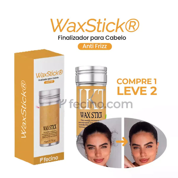 WaxStick® - Finalizador para Cabelo Anti Frizz 100% Natural (Compre 1, Leve 2)