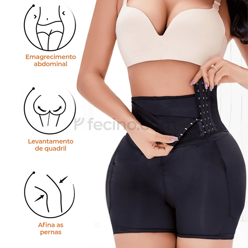 ShapeLift® - Short com Cinta Modeladora Comprime Barriga Levanta BumBum (+ Brinde Exclusivo)