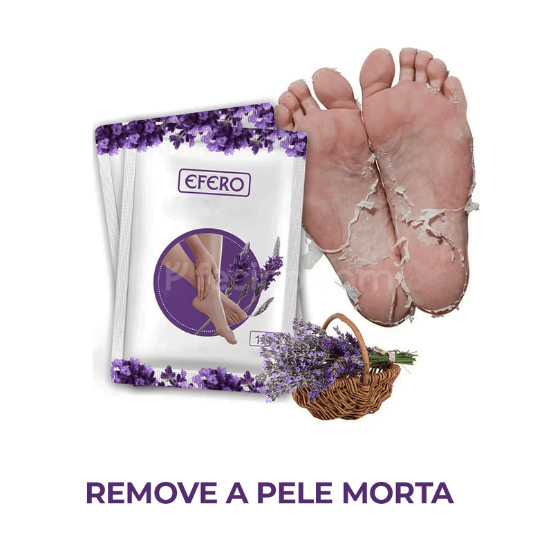 Efero® - Máscara Esfoliante de Pés Remove Toda Pele Morta (Compre 1, Leve 3)