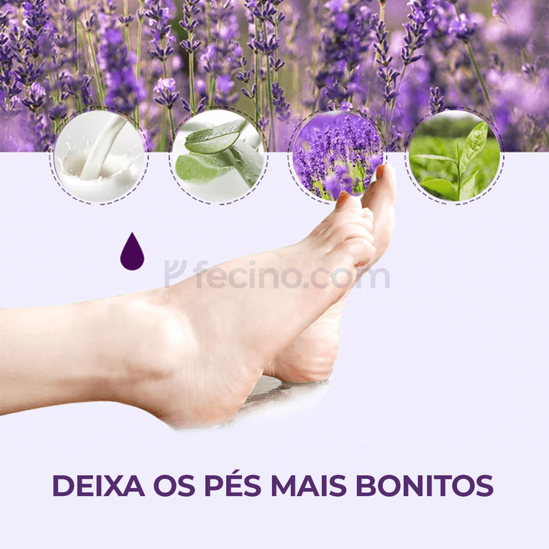 Efero® - Máscara Esfoliante de Pés Remove Toda Pele Morta (Compre 1, Leve 3)